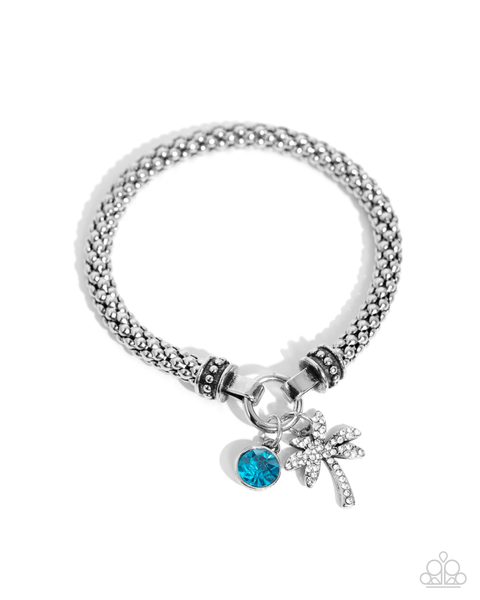 Paparazzi Bracelet - Palm Beach Bling - Blue