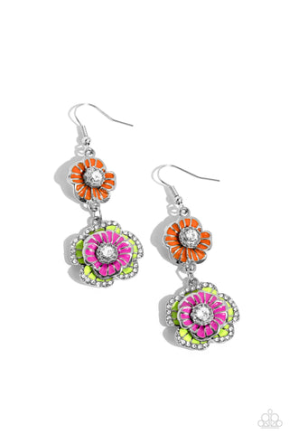 Paparazzi Earrings  - Intricate Impression - Multi