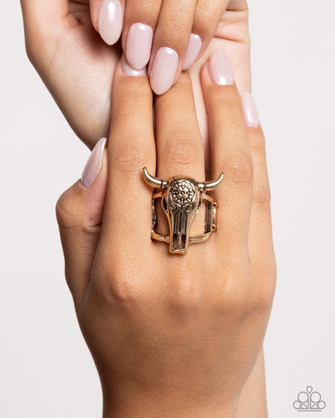 Paparazzi Ring - Whimsical Wildlife - Gold