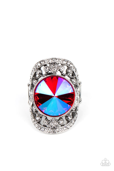 Paparazzi Ring - Galactic Garden - Pink