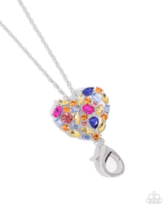 Paparazzi Necklaces  - Lovely Landyard - Multi