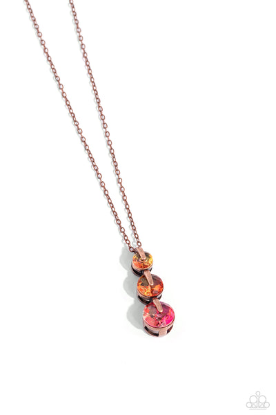 Paparazzi Necklace -  Ombré Obsession - Copper