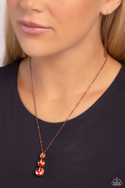 Paparazzi Necklace -  Ombré Obsession - Copper