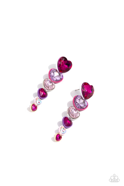 Paparazzi Earrings - Cascading Casanova - Multi