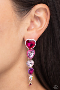 Paparazzi Earrings - Cascading Casanova - Multi