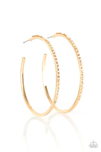 Paparazzi Earrings - Trending Twinkle - Gold