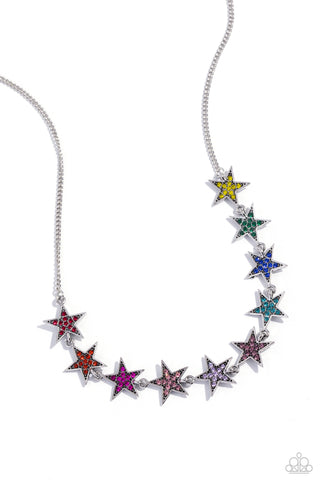 Paparazzi Necklaces - Star Quality Sensation - Multi