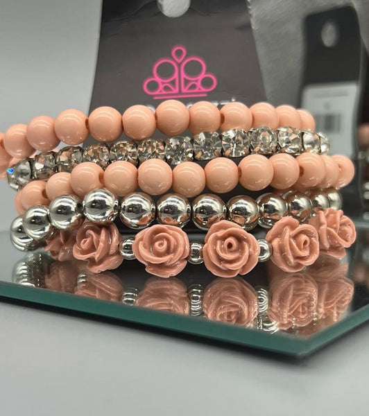 Paparazzi Bracelets -  Rose Garden Grandeur - Pink