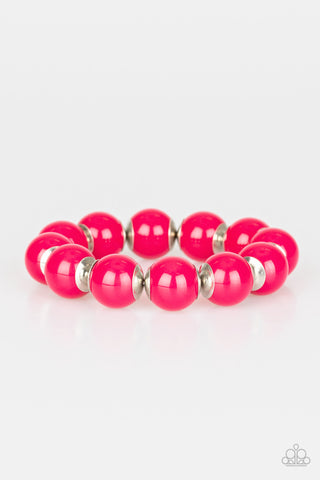 Paparazzi Bracelet-  Candy Shop Sweetheart - Pink - SHOPBLINGINGPRETTY