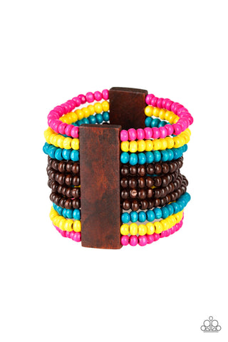 Paparazzi Bracelet-JAMAICAN Me Jam - Multi - SHOPBLINGINGPRETTY