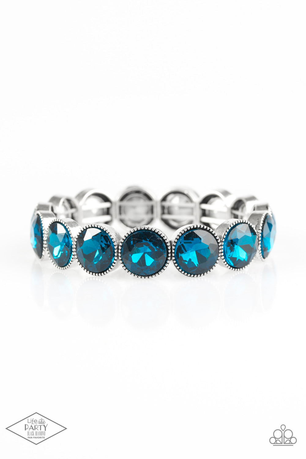 Paparazzi Bracelets - Number One Knockout - Blue