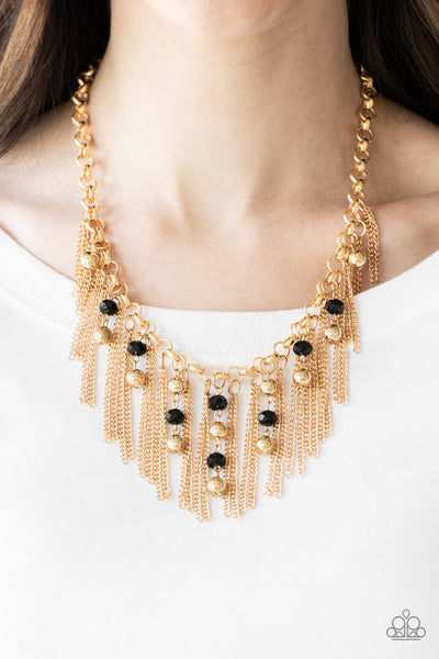 Paparazzi Necklaces - Ever Rebellious - Gold