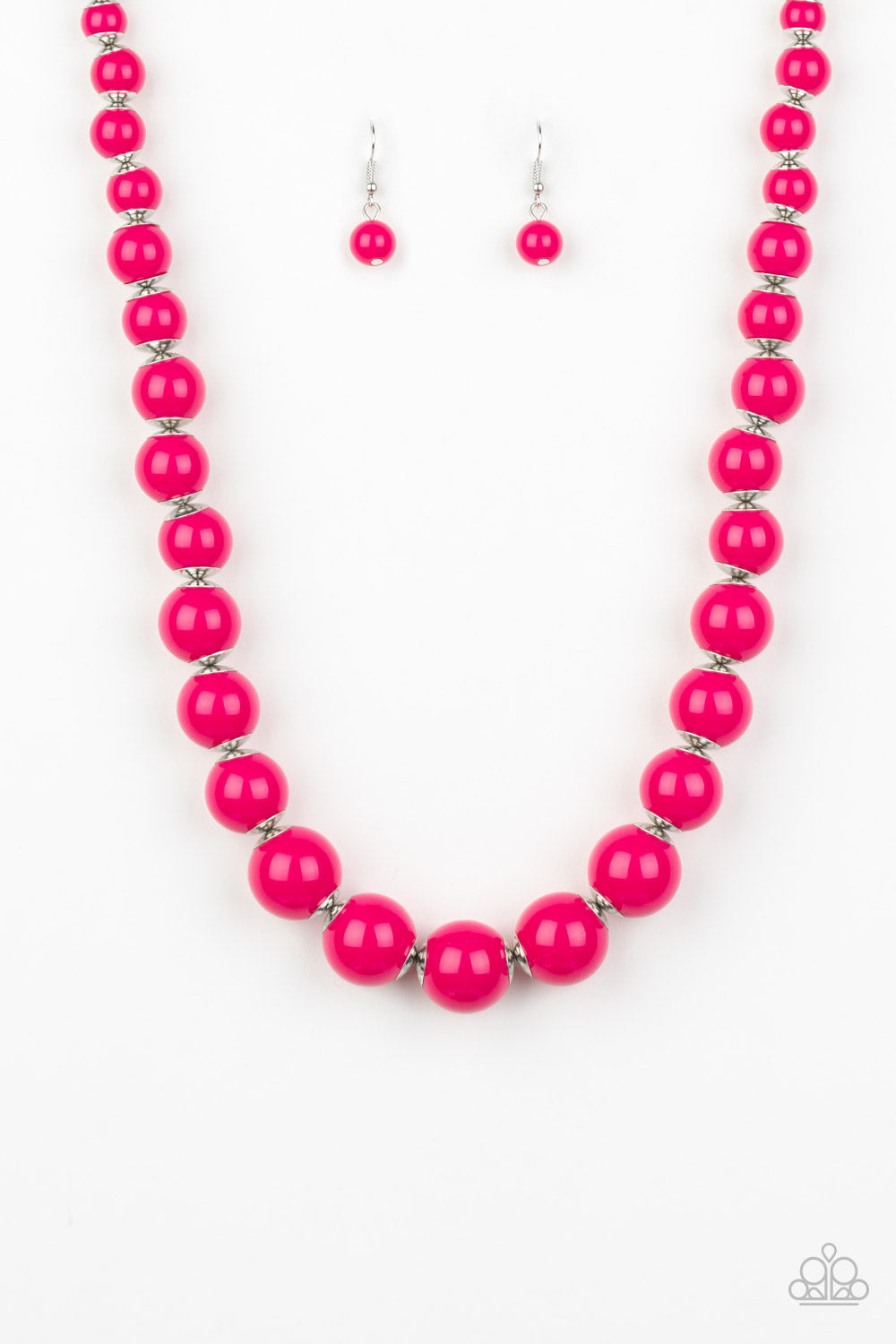 Paparazzi Necklace- Everyday Eye Candy - Pink - SHOPBLINGINGPRETTY