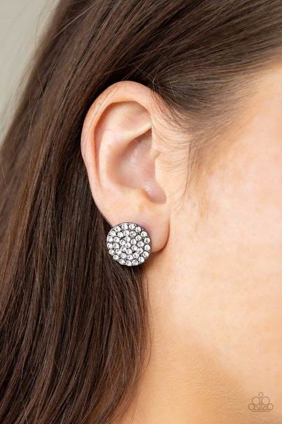 Paparazzi Earrings - Greatest Of All Time - Black