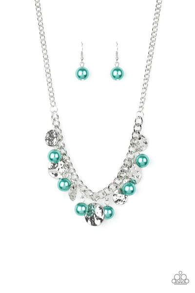 Paparazzi Necklace- Seaside Sophistication - Green - SHOPBLINGINGPRETTY