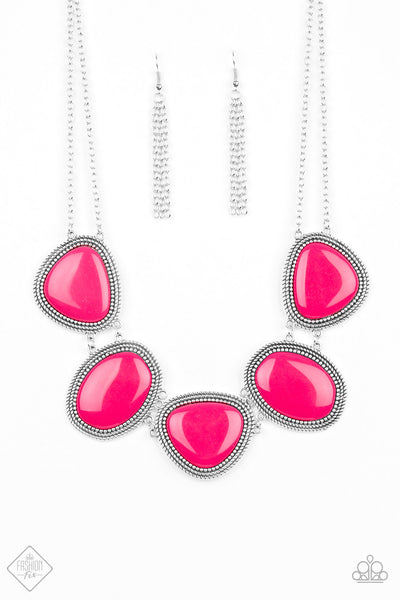 Paparazzi Necklace-Viva La VIVID (May 2019 Fashion Fix) - SHOPBLINGINGPRETTY