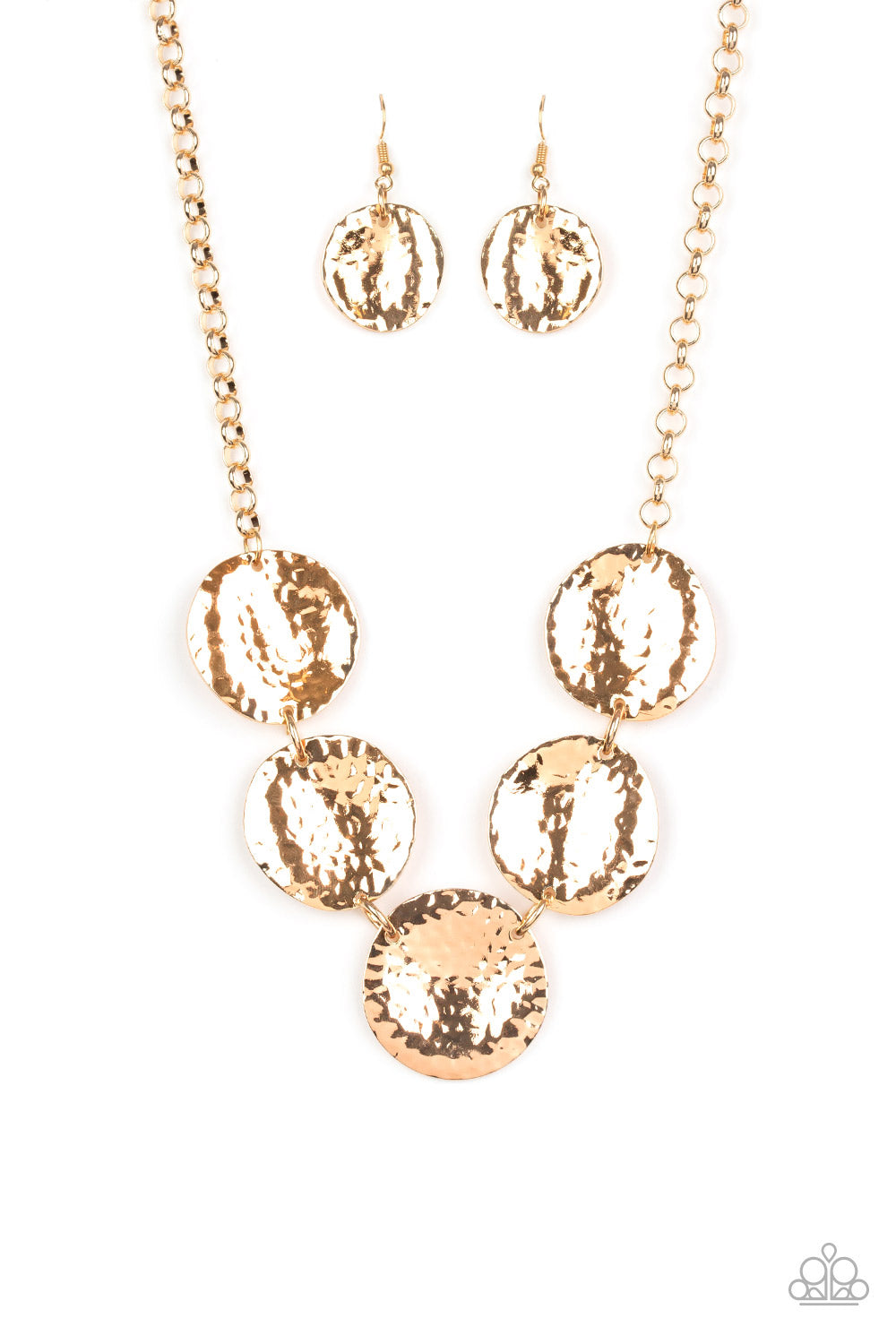 Paparazzi Necklace- First Impressions - Gold - SHOPBLINGINGPRETTY