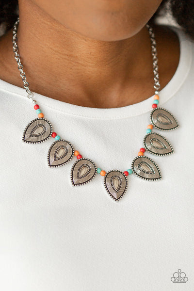 Paparazzi  Necklace - Terra Trailblazer - Multi - SHOPBLINGINGPRETTY