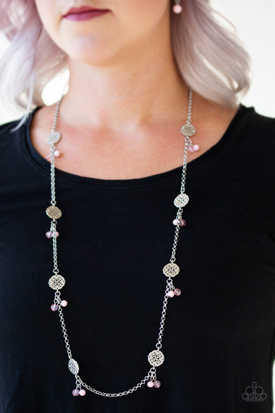 Paparazzi Necklace-Color Boost - Pink - SHOPBLINGINGPRETTY