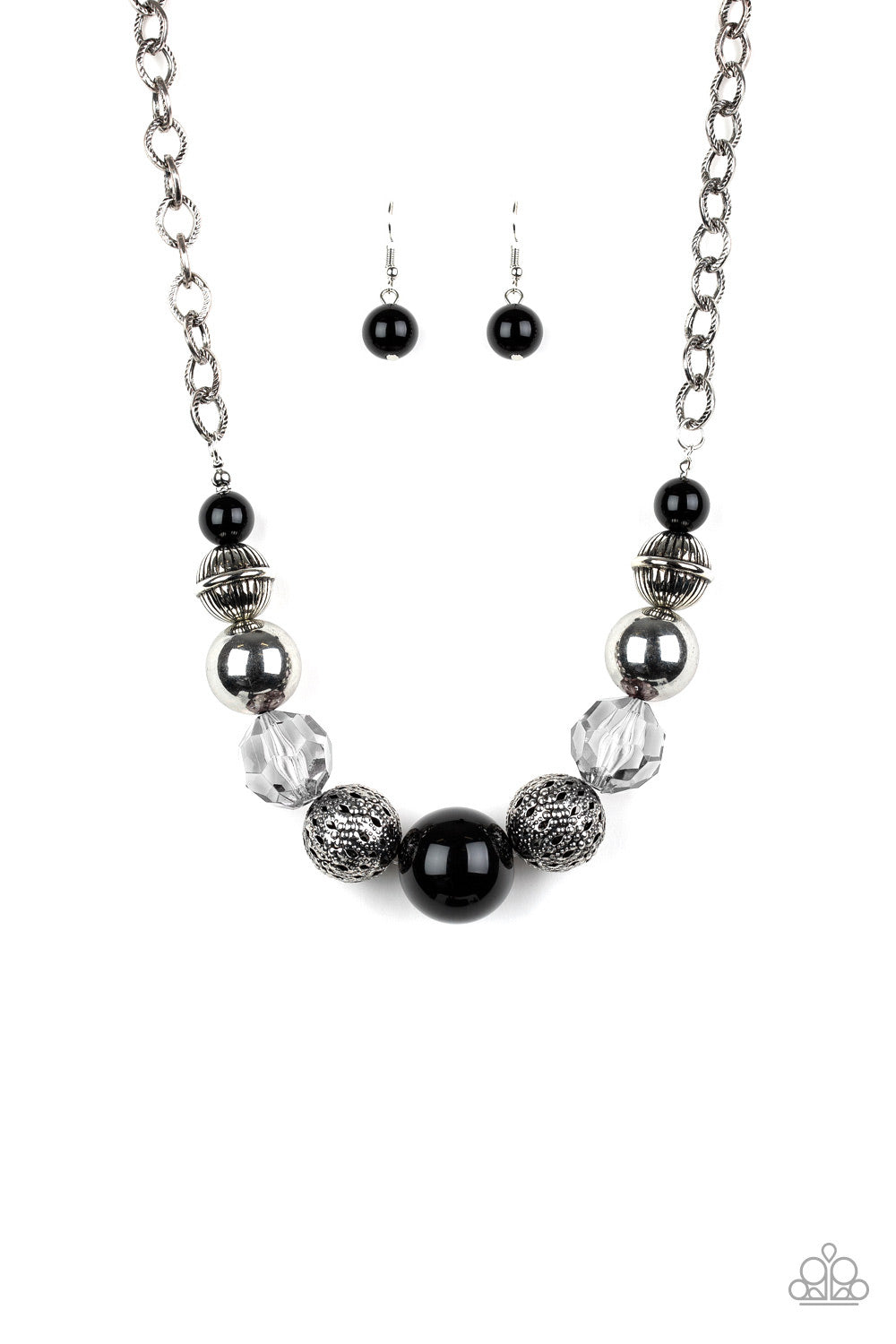 Paparazzi Necklace- Sugar, Sugar - Black - SHOPBLINGINGPRETTY