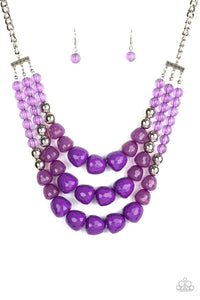 Paparazzi Necklace - Forbidden Fruit - Purple