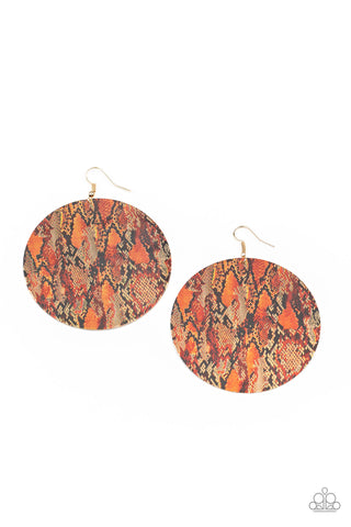 Paparazzi Earrings - Im Only Animal - Multi