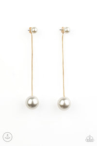 Paparazzi Earrings - Extended Elegance - Gold