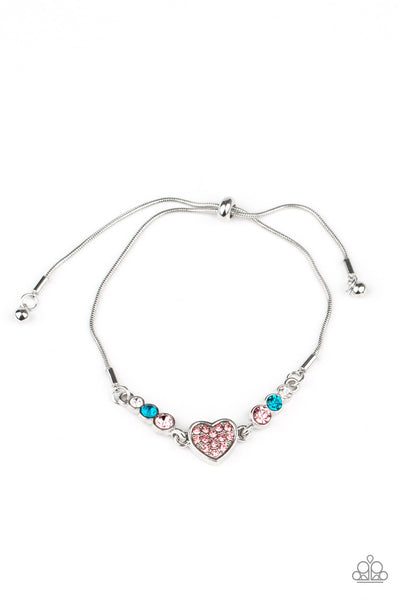 Paparazzi Bracelets - Big-Hearted Beam - Multi