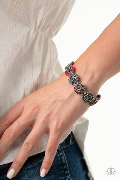 Paparazzi Bracelets - Bohemian Flowerbed - Multi