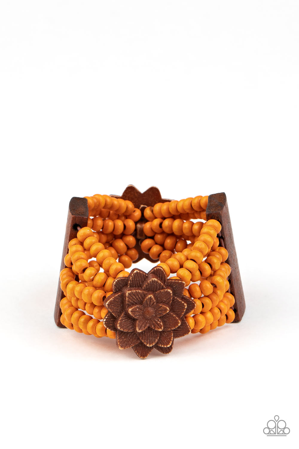 Paparazzi Bracelet - Tropical Sanctuary - Orange