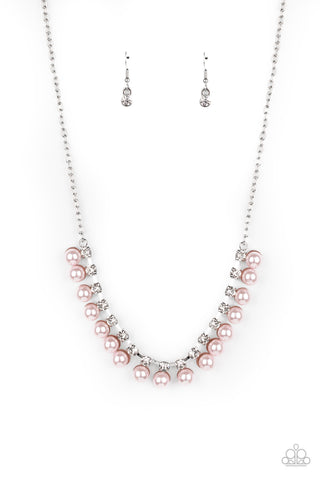 Paparazzi Necklaces - Frozen in TIMELESS - Pink