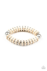 Paparazzi Bracelet- Eco Experience - White