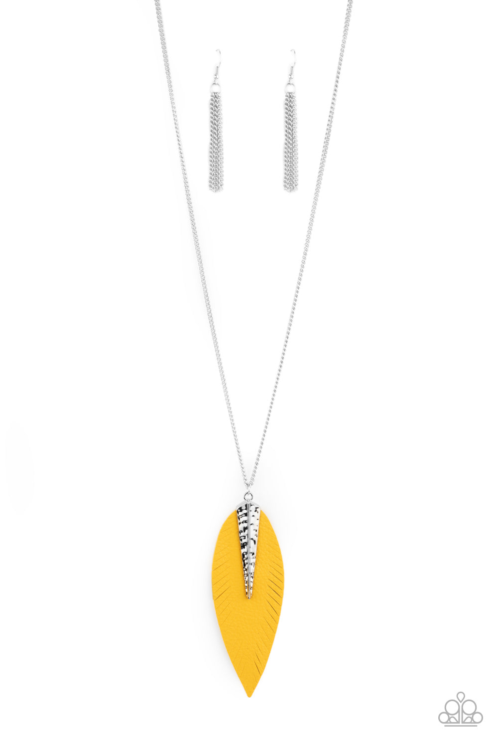 Paparazzi Necklaces - Quill Quest - Yellow