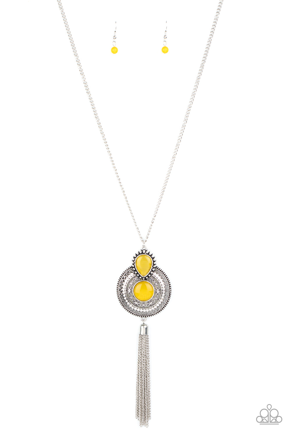 Paparazzi Necklace - Mountain Mystic - Yellow