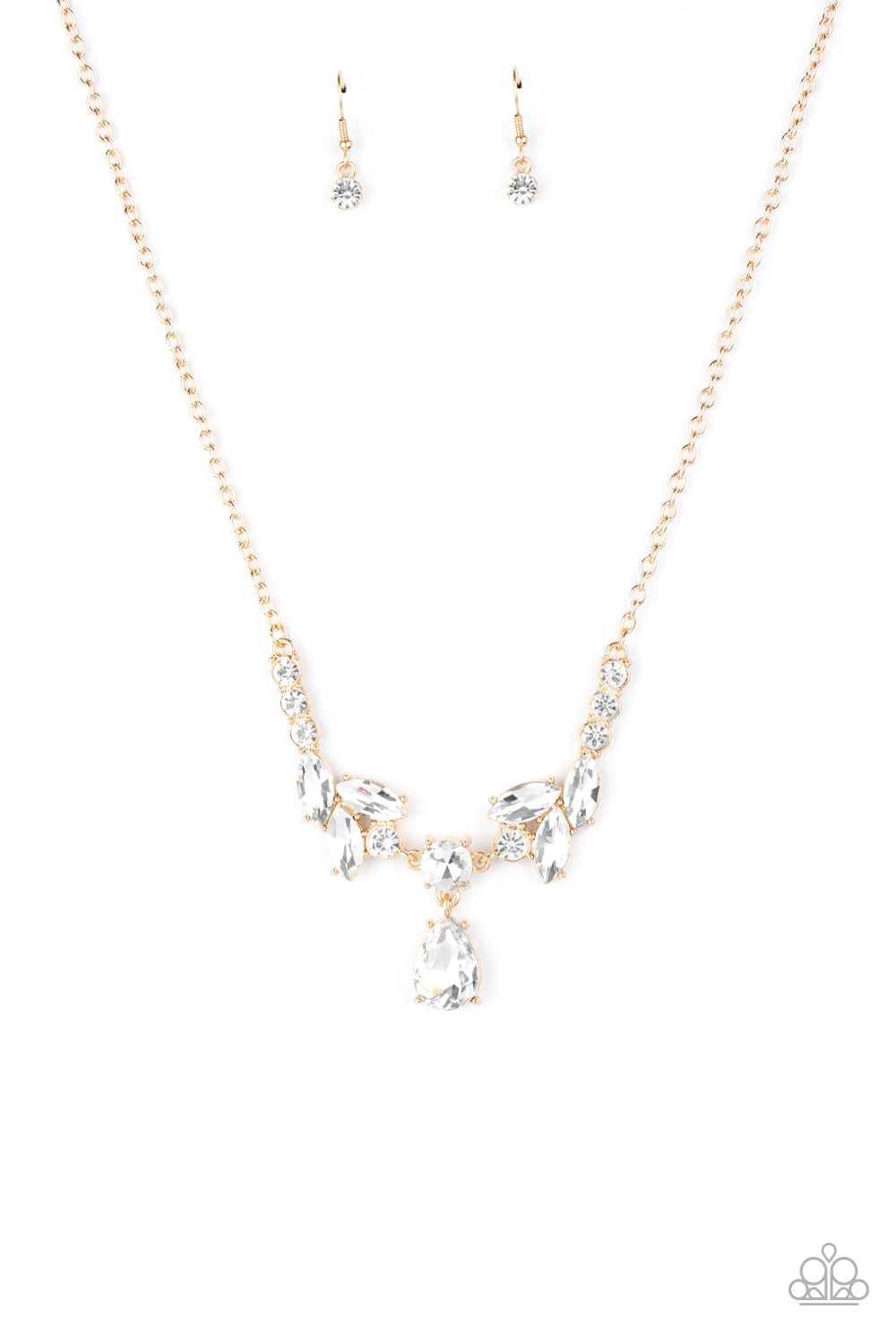 Paparazzi Necklace - Unrivaled Sparkle - Gold