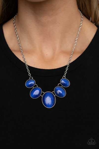 Paparazzi Necklaces - One Can Only GLEAM - Blue