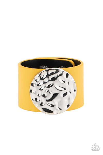 Paparazzi Bracelets - The Future Looks Bright - Yellow