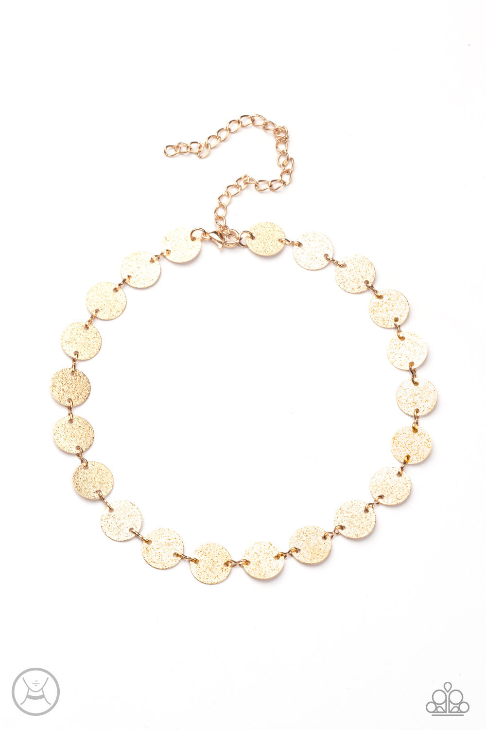 Paparazzi Necklace - Reflection Detection - Gold