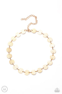 Paparazzi Necklace - Reflection Detection - Gold