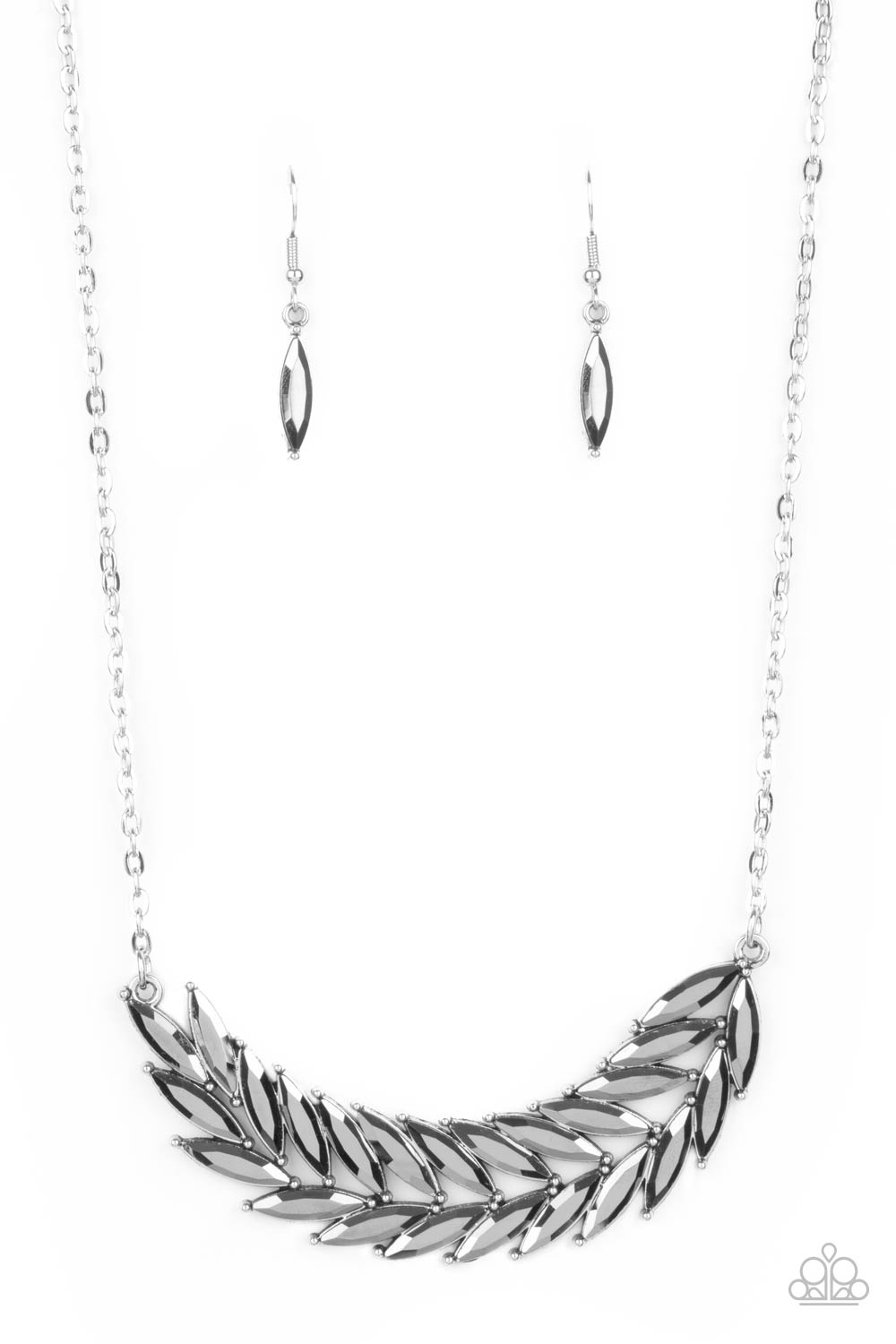 Paparazzi Necklace - Flight of FANCINESS - Silver