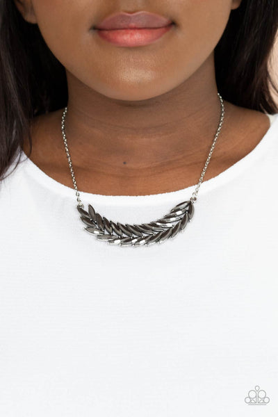 Paparazzi Necklace - Flight of FANCINESS - Silver