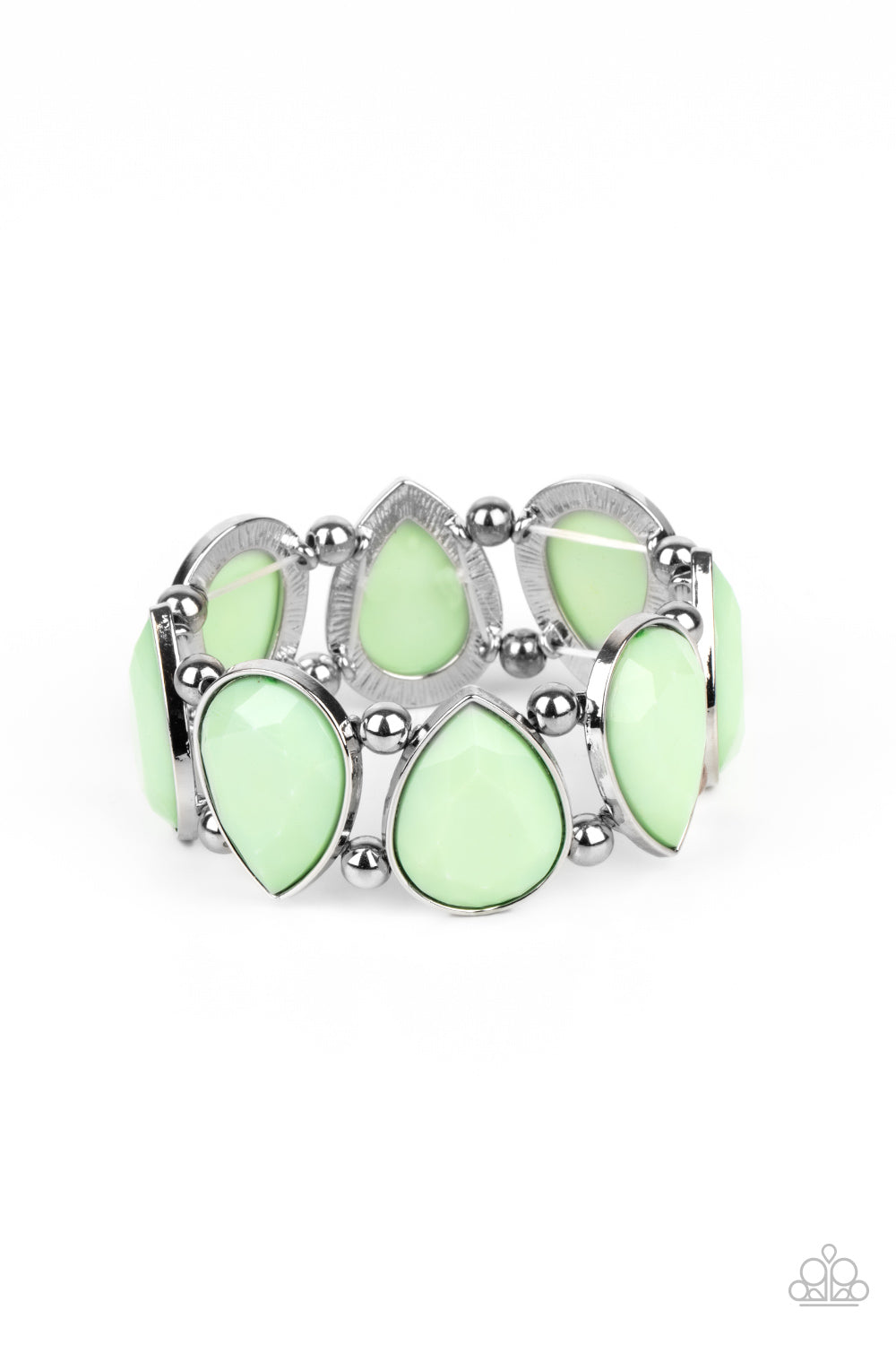 Paparazzi Bracelet -Flamboyant Tease - Green