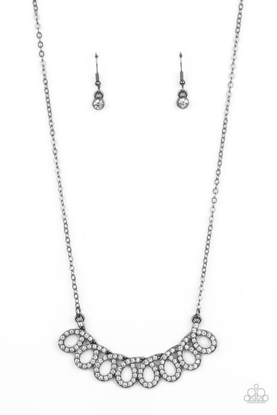 Paparazzi Necklace- Timeless Trimmings - Black