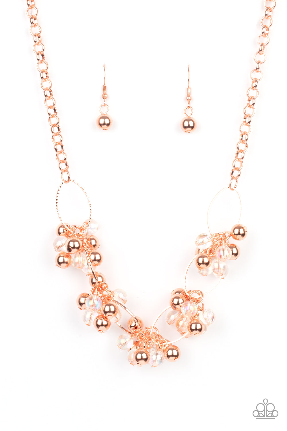 Paparazzi Necklace - Effervescent Ensemble - Copper