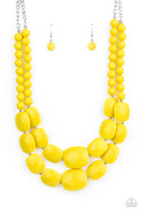 Paparazzi Necklaces -Resort Ready - Yellow