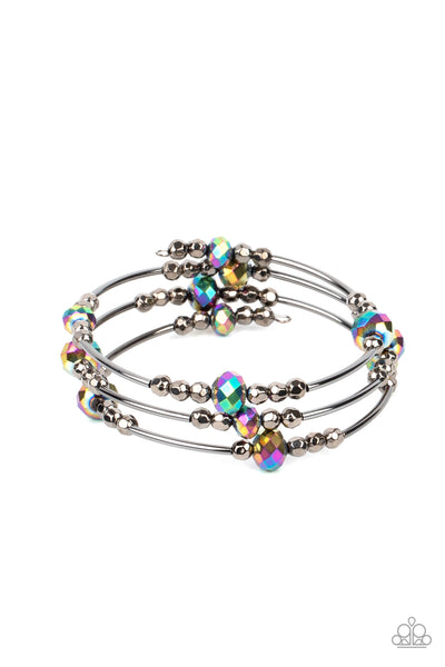 Paparazzi Bracelets - Showy Shimmer - Multi