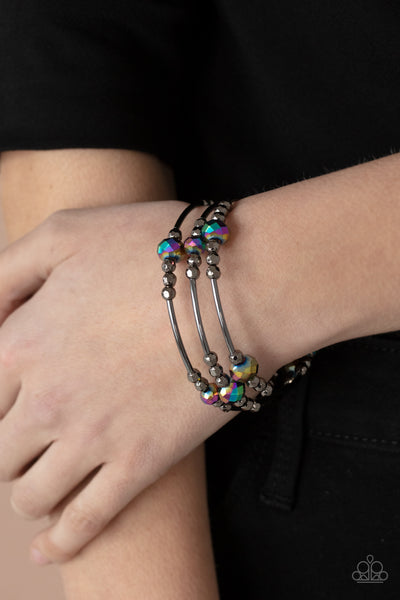 Paparazzi Bracelets - Showy Shimmer - Multi