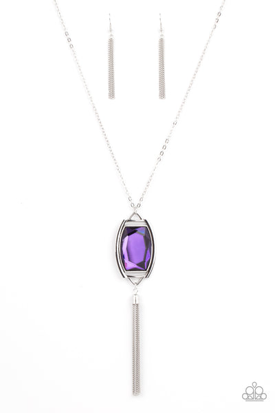 Paparazzi Necklaces - Timeless Talisman - Purple