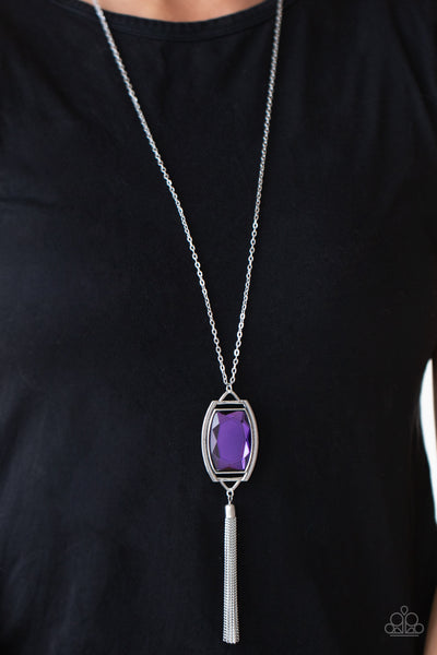 Paparazzi Necklaces - Timeless Talisman - Purple