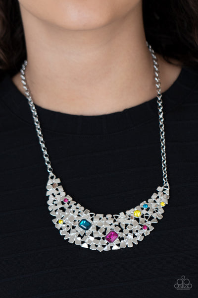 Paparazzi Necklace - Fabulously Fragmented - Multi